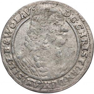 Śląsk, Księstwo Brzesko-Legnicko-Wołowskie, Chrystian Wołowski, 15 krajcarów 1664, Brzeg