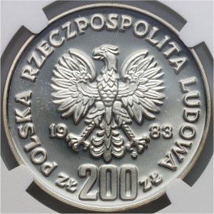 Polská lidová republika, 200 zlotých 1983, 300 let bitvy u Vídně