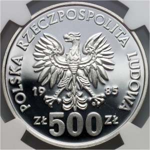 PRL, 500 złotych 1985, Przemysław II