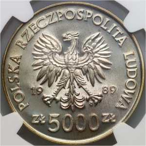 PRL, 5000 złotych 1989, Mikołaj Kopernik