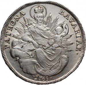 Germany, Bavaria, Maximilian III Joseph, Thaler 1765 A