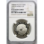 PRL, 500 złotych 1988, XIV Mistrzostwa Świata w Piłce Nożnej - Włochy 1990