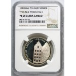 PRL, 5000 złotych 1989, Ratujemy Zabytki Torunia
