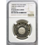 PRL, 500 złotych 1986, XIII Mistrzostwa Świata w Piłce Nożnej - Meksyk 86