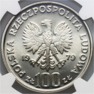 Polská lidová republika, 100 zlotých 1979, Ludwik Zamenhof