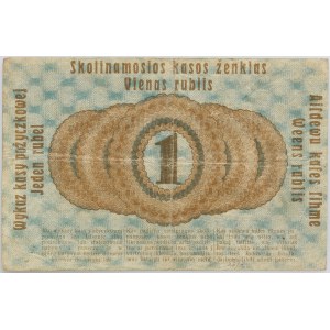 Poznań, 1 rubel 17.04.1916