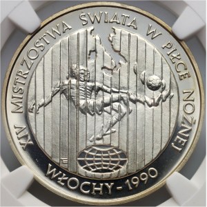 PRL, 20000 złotych 1989, XIV Mistrzostwa Świata w Piłce Nożnej - Włochy