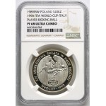 PRL, 20000 złotych 1989, XIV Mistrzostwa Świata w Piłce Nożnej - Włochy