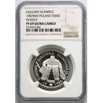 PRL, 500 złotych 1987, Igrzyska Olimpijskie Calgary, Hokej