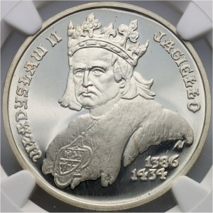 PRL, 5000 złotych 1989, Władysław Jagiełło, popiersie