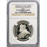PRL, 5000 złotych 1989, Władysław Jagiełło, popiersie