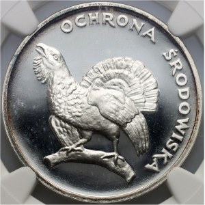 PRL, 100 złotych 1980, Ochrona Środowiska-Głuszec