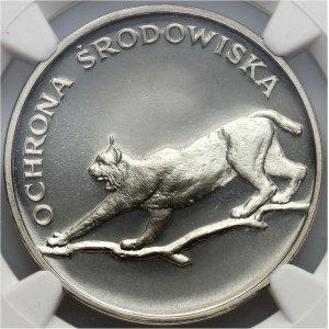 PRL, 100 złotych 1979, Ochrona Środowiska-Ryś