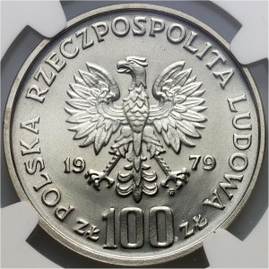 PRL, 100 złotych 1979, Ochrona Środowiska-Ryś
