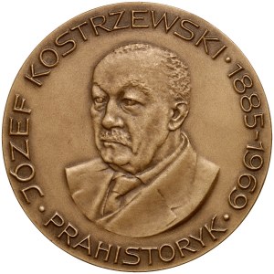PRL, medal z 1985 roku, 100-lecie urodzin Józefa Kostrzewskiego