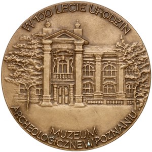 PRL, medal z 1985 roku, 100-lecie urodzin Józefa Kostrzewskiego