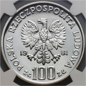 PRL, 100 złotych 1981, Władysław Sikorski