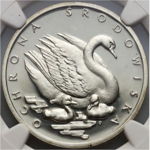 PRL, 500 złotych 1984, Ochrona Środowiska-Łabędź