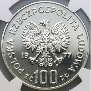 PRL, 100 złotych 1977, Zamek na Wawelu