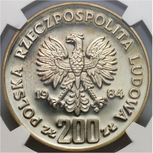 PRL, 200 złotych 1984, Igrzyska Olimpijskie Sarajewo '84