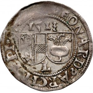 Austria, Salzburg, Leonhard von Keutschach, Batzen (4 Kreuzer) 1513 L