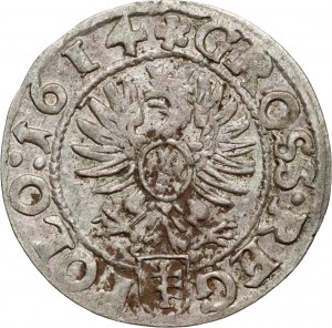 Zikmund III Vasa, penny 1614, Krakov