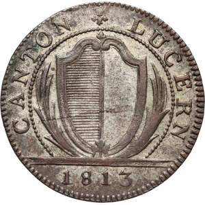 Switzerland, Lucerne, Batzen (10 Rappen) 1813