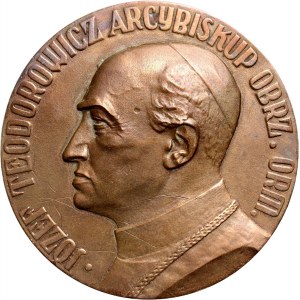 II RP, medal z 1927 roku, 25. rocznica biskupstwa Józefa Teodorowicza