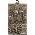 Poland, badge from 1910, Souvenir from Krakow