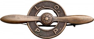 II RP, badge League of Anti-aircraft and Anti-Gas Defence, LOPP, Warsaw Mint
