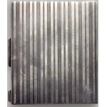 Silver cigarette case with floral ornaments