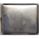 Silver cigarette case with FZ monogram, for doctor 1923