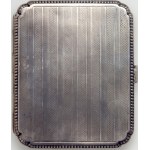 Silver cigarette case, Krupski and Matulevicz