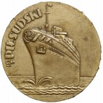 Second Republic, 1935 medal, GAL MS. Pilsudski First Journey