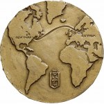 Second Republic, 1935 medal, GAL MS. Pilsudski First Journey