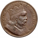 Second Republic, medal dated 1924, 900th Anniversary of the Coronation of Boleslaw the Brave