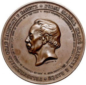 Czech Republic, medal from 1859, unveiling of the Radetzky monument in Prague