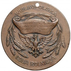 II RP, medal z 1926 roku, Wielkopolska Izba Rolnicza, Jubileuszowa Wystawa Ogrodnicza w Poznaniu, za ulepszony ul , J.Knedler