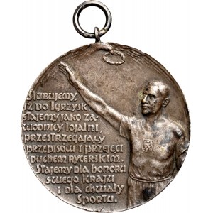 II RP, medal nagrodowy z 1932 roku, Ślubowanie do Igrzysk, Nagalski