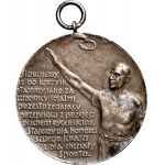 Second Republic, 1932 award medal, Vow to the Games, Nagalski