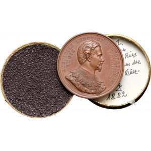 Germany, Bavaria, medal from 1882, Ludwig II