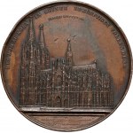Germany, Prussia, medal from 1848, Cologne Cathedral