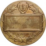 Second Republic, 1928 medal, 100th anniversary of the Bank of Poland, Lubecki-Jelski