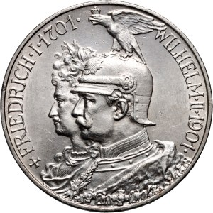 Německo, Prusko, Wilhelm II, 5. výročí 1901, 200. výročí Pruského království