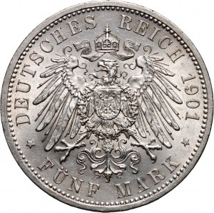 Německo, Prusko, Wilhelm II, 5. výročí 1901, 200. výročí Pruského království
