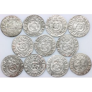 Zygmunt III Waza, zestaw półtoraków z lat 1620-1622, (11 sztuk)
