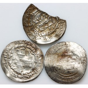 Islam, set of Dirhams, (3 pieces)