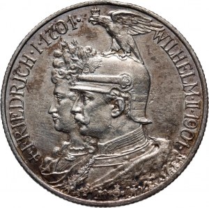 Německo, Prusko, Wilhelm II, 2. marka 1901 A, Berlín, 200. výročí Pruského království
