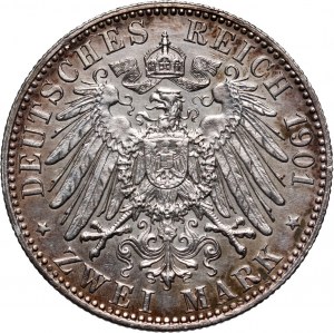 Německo, Prusko, Wilhelm II, 2. marka 1901 A, Berlín, 200. výročí Pruského království