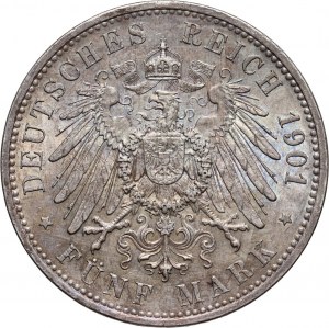 Německo, Prusko, Wilhelm II, 5. výročí 1901, 200. výročí Pruského království